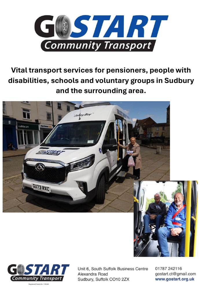 Community Transport in Sudbury, Suffolk
